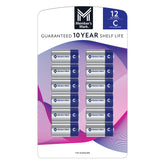 Member's Mark Alkaline C Batteries (12 Pack)